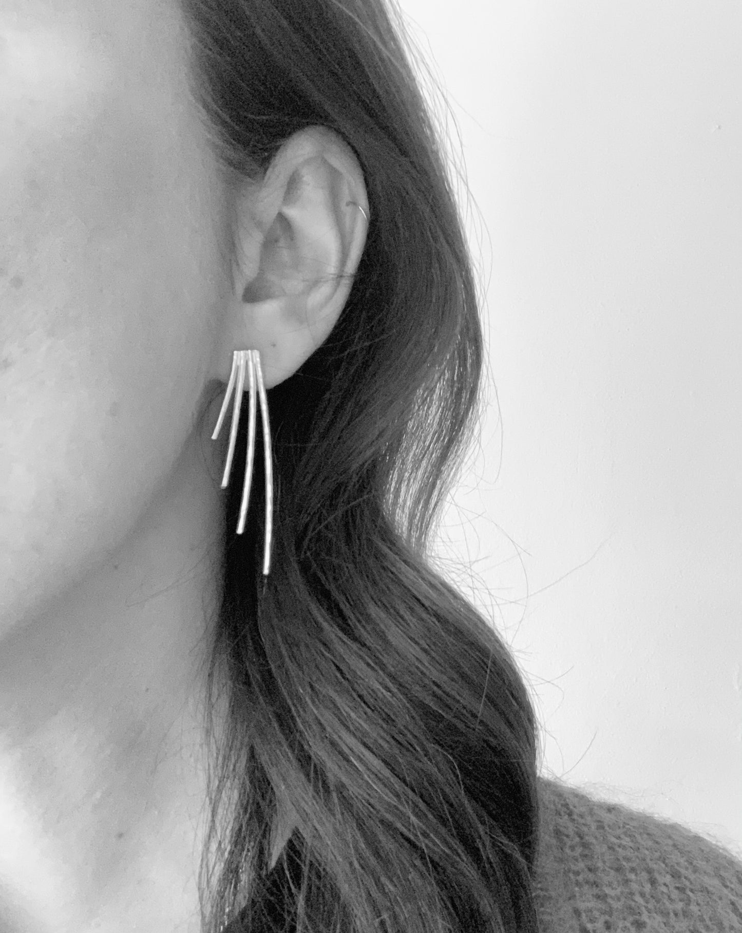 Large Art Deco earrings